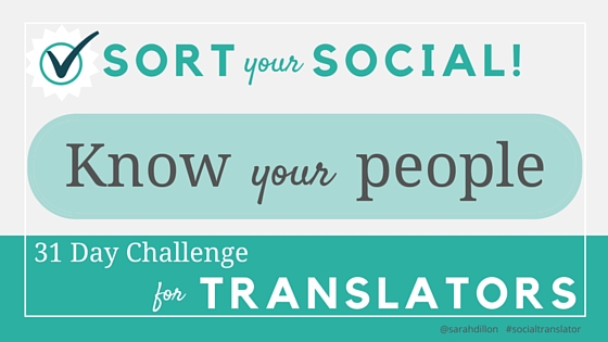 Today's SYS Challenge: Get to know your buyers #socialtranslator